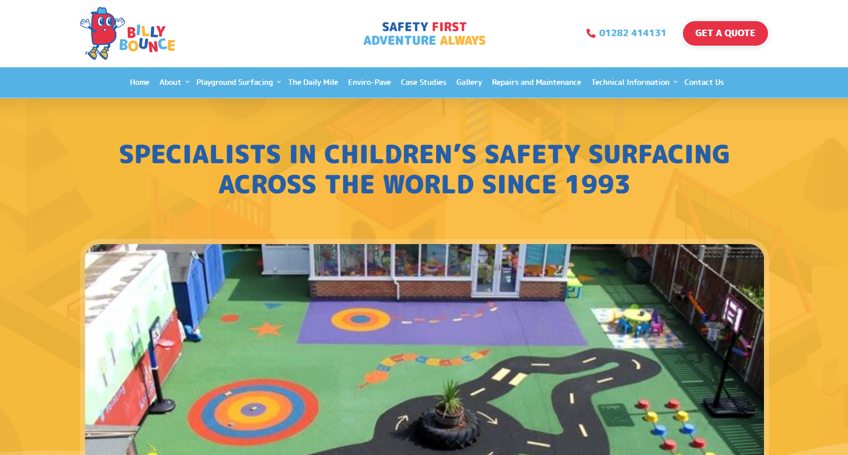RTC Safety Surfaces Ltd Announces the Launch of Billy Bounce’s New Website!